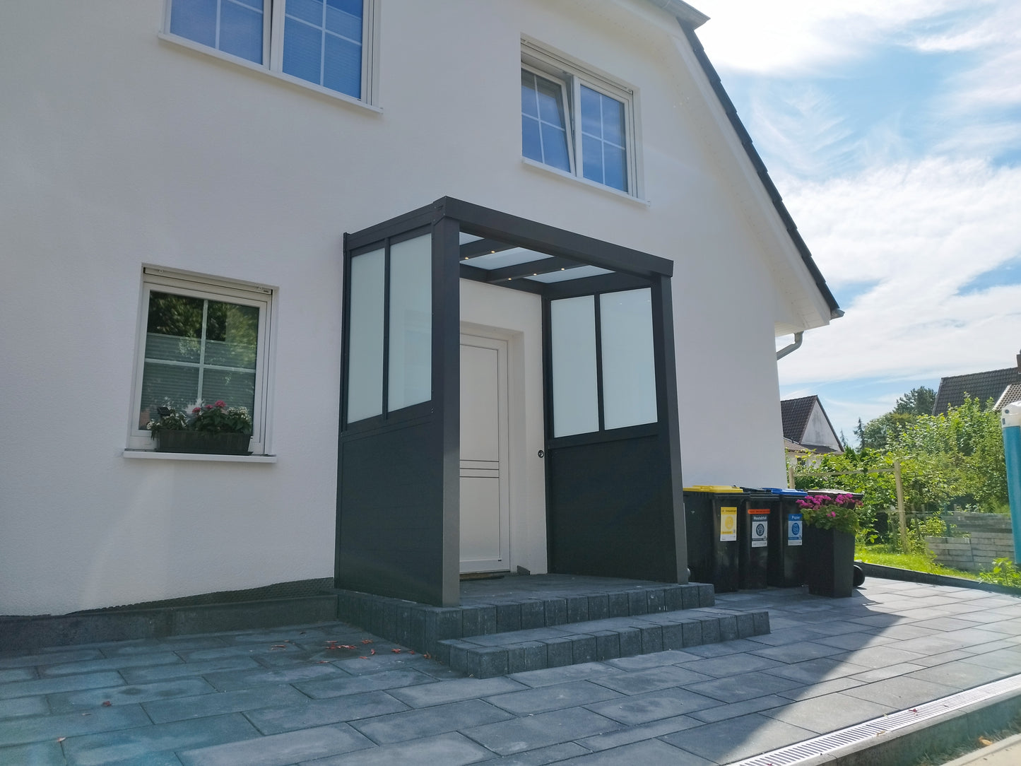 Eingangsüberdachung S350 (konfigurierbar)