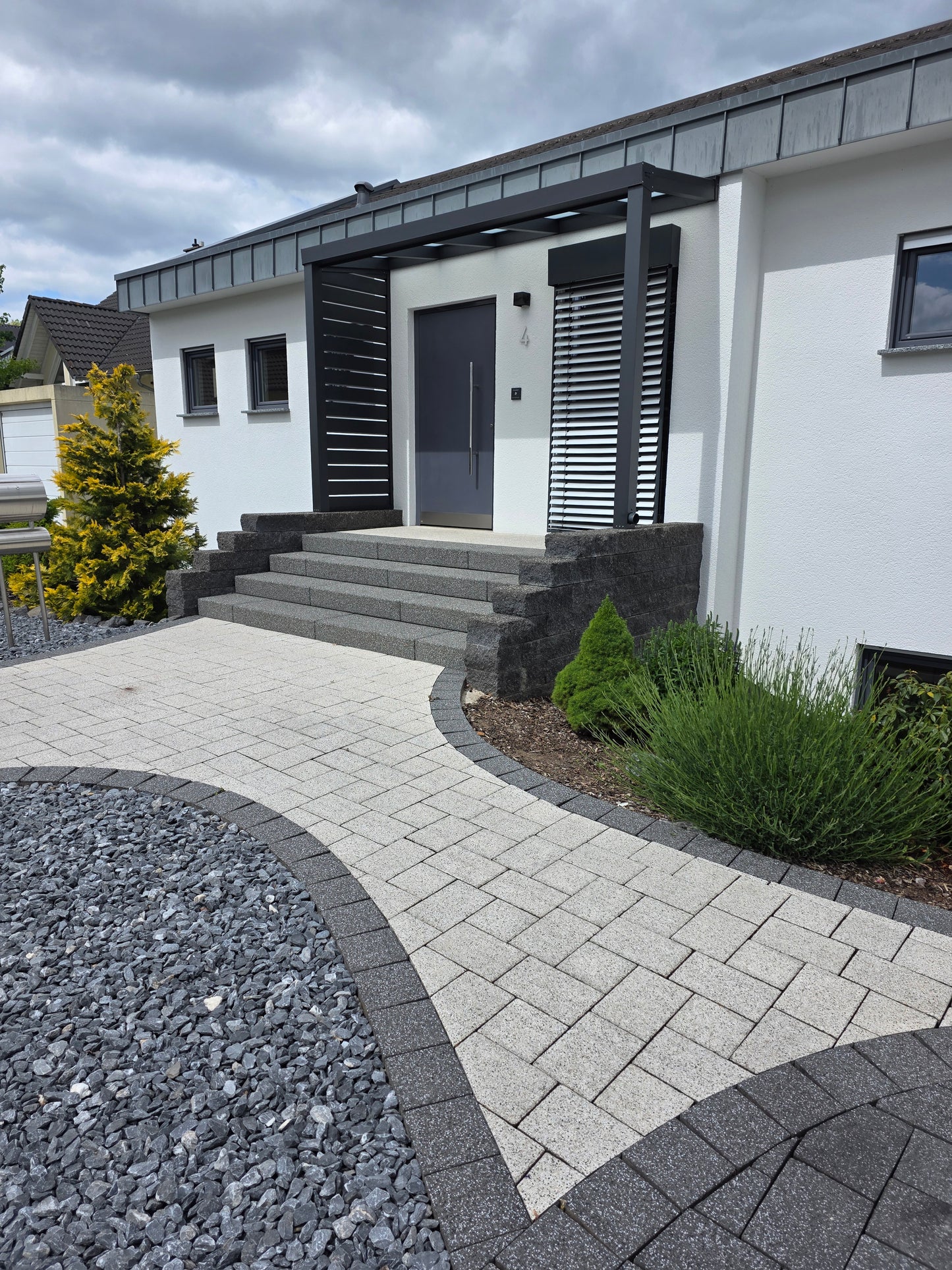 Eingangsüberdachung S350 (konfigurierbar)