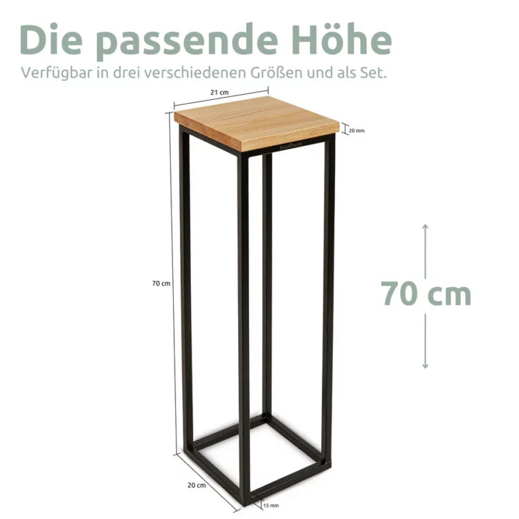 holz4home Blumenständer 3-tlg. SET