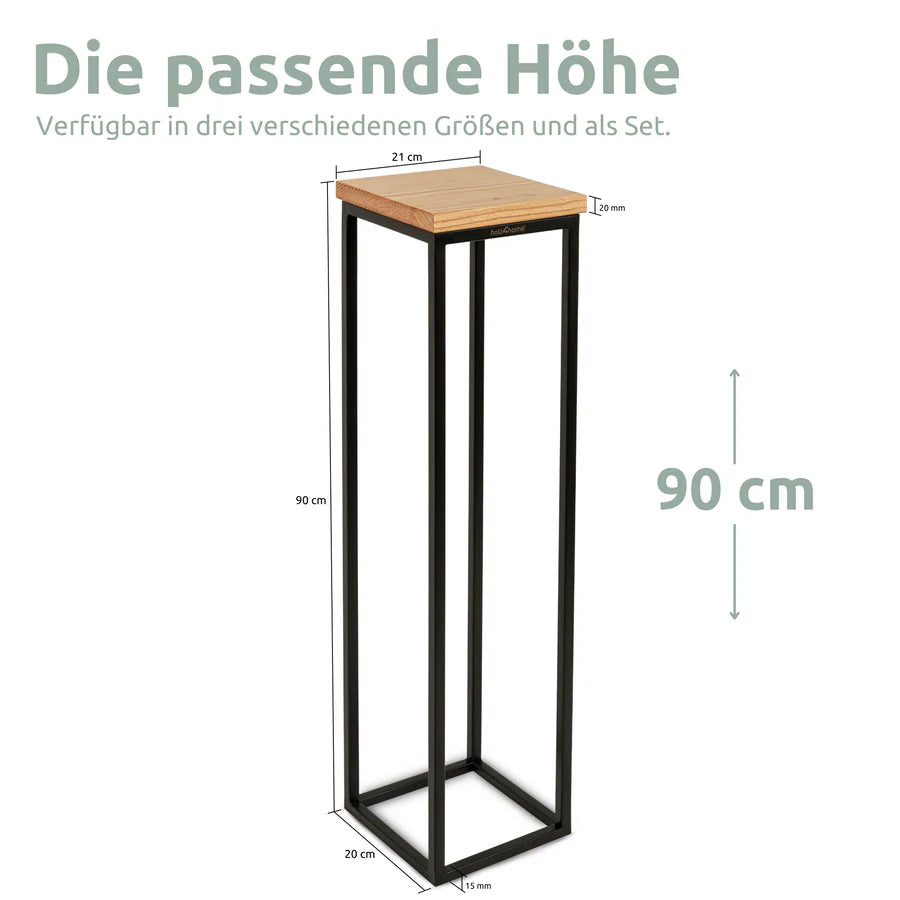 holz4home Blumenständer 3-tlg. SET