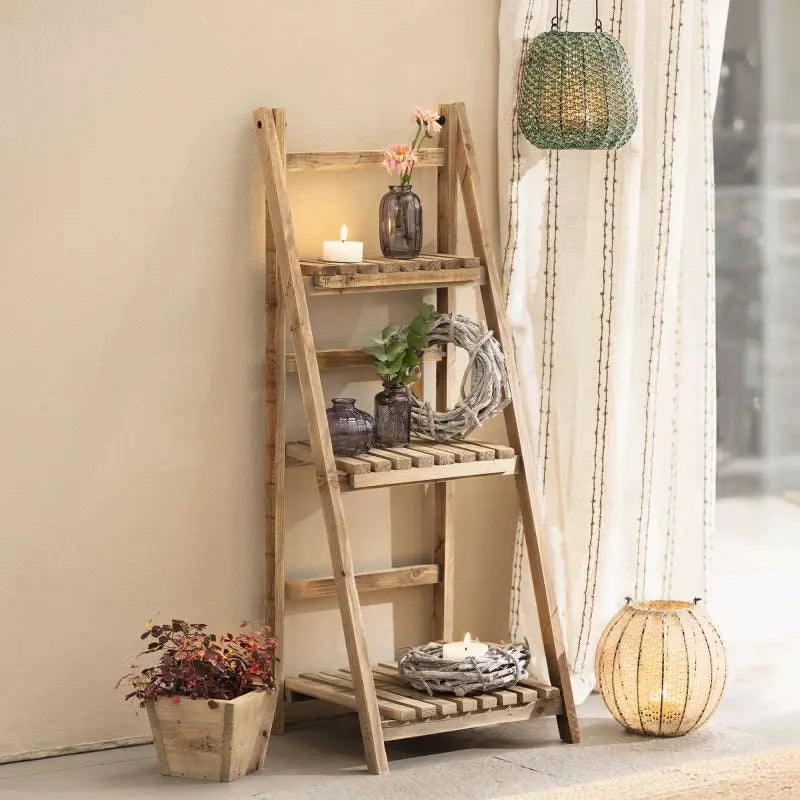 B-Ware Holzregal "Recycling-Chic"