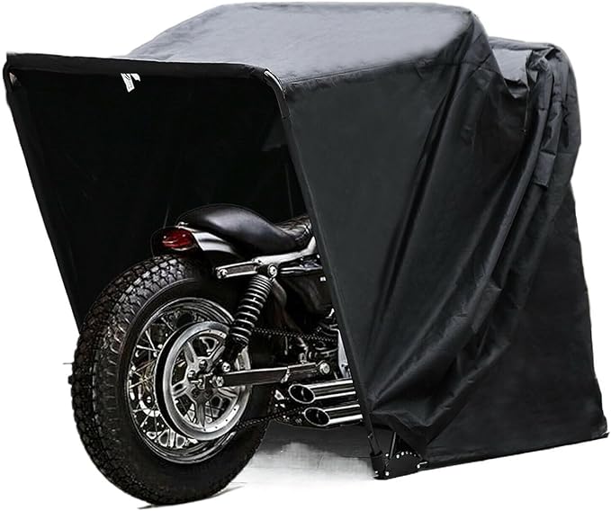 Robuster Motorrad und Roller Unterstand