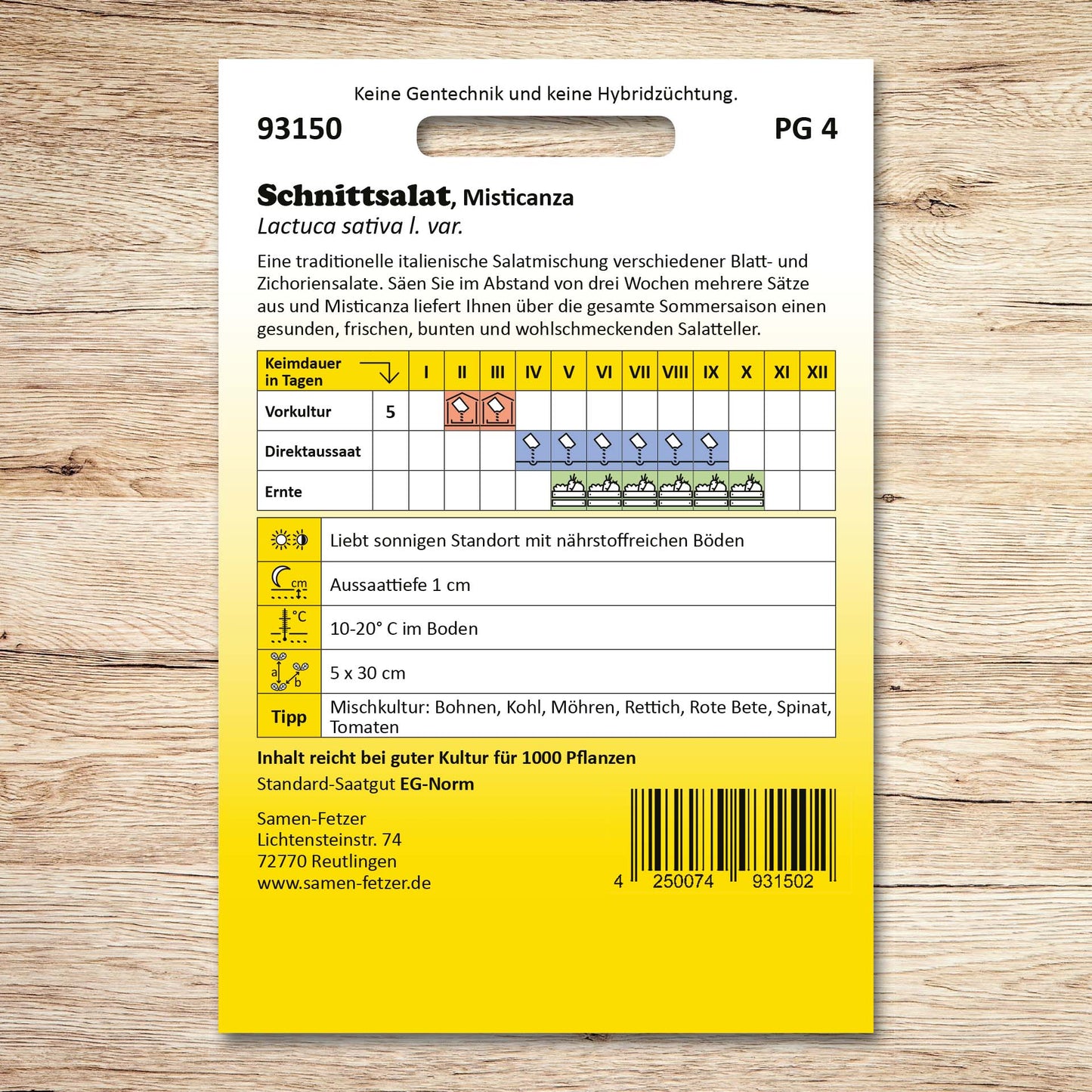 Schnittsalat Misticanza