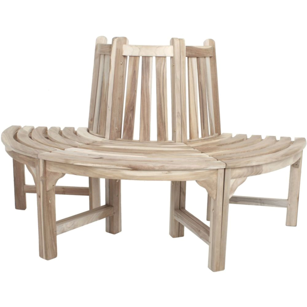 Baumbankhälfte JAVA Teak