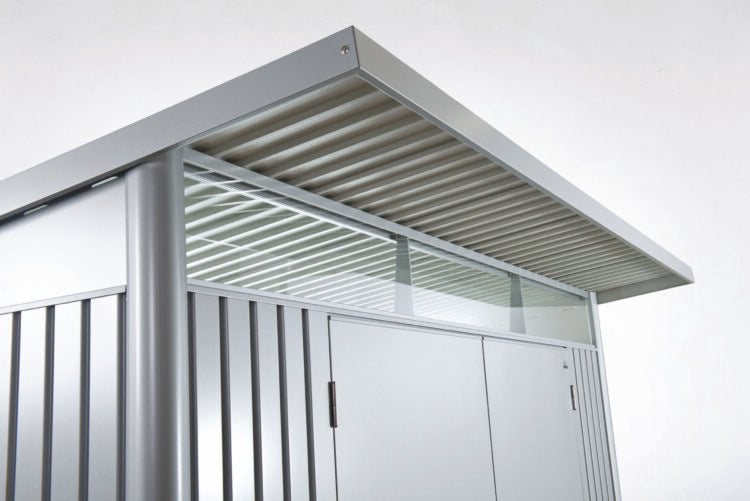 Biohort Gerätehaus AvantGarde® – konfigurierbar - dunkelgrau-metallic