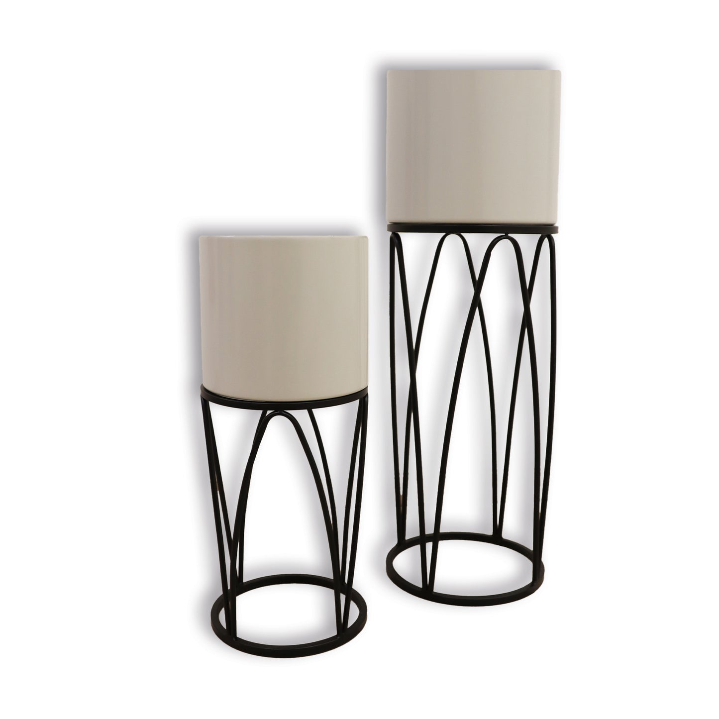 Übertopf Retro 2er Set