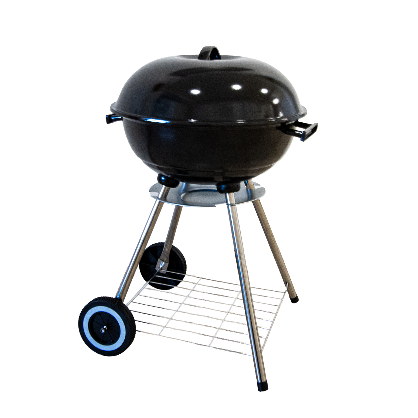 Camping Edelstahl Holzkohle Kugelgrill