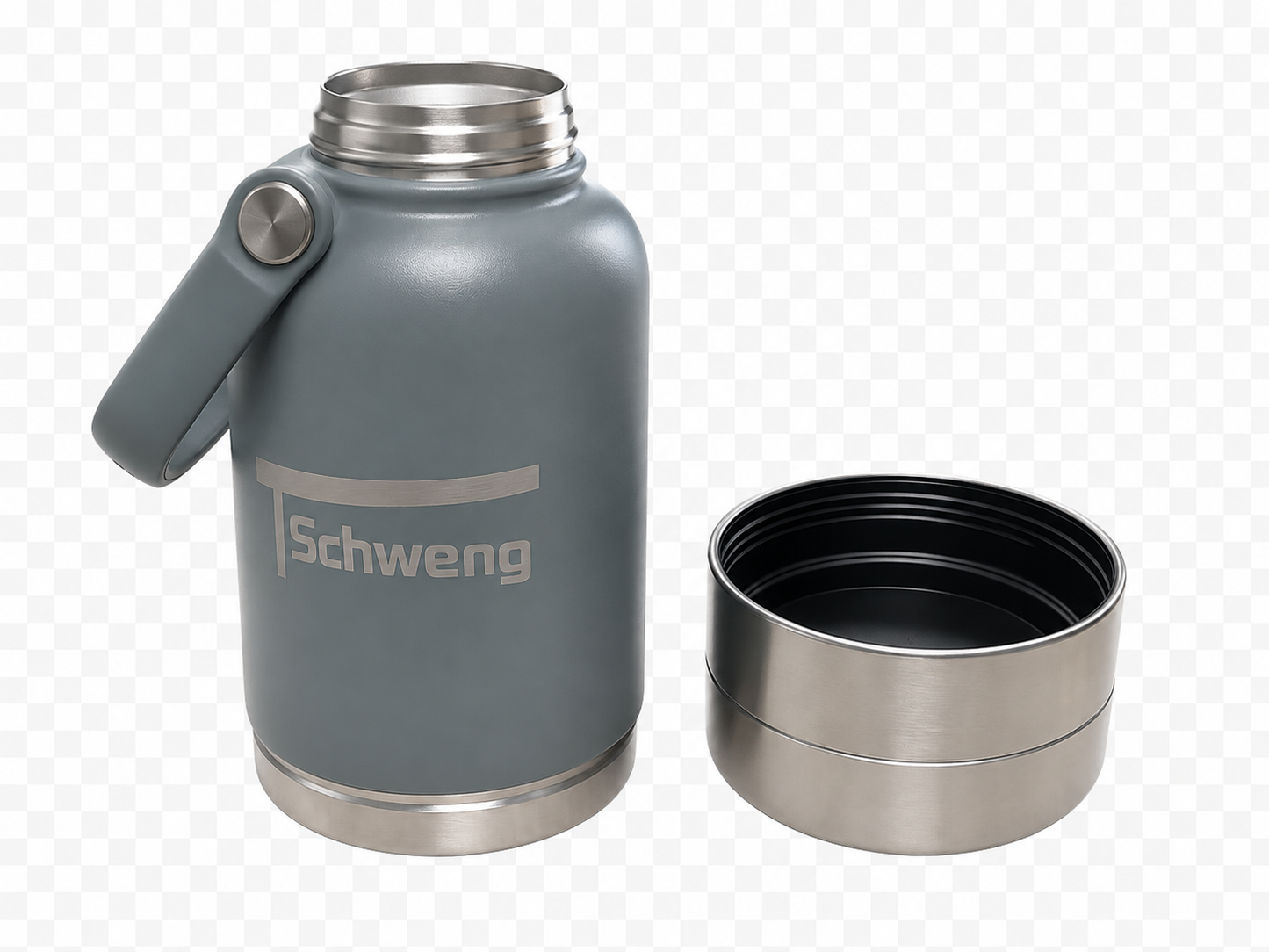 3-in-1 Isolier-Trinkflasche für Mensch & Hund – ca. 950 ml