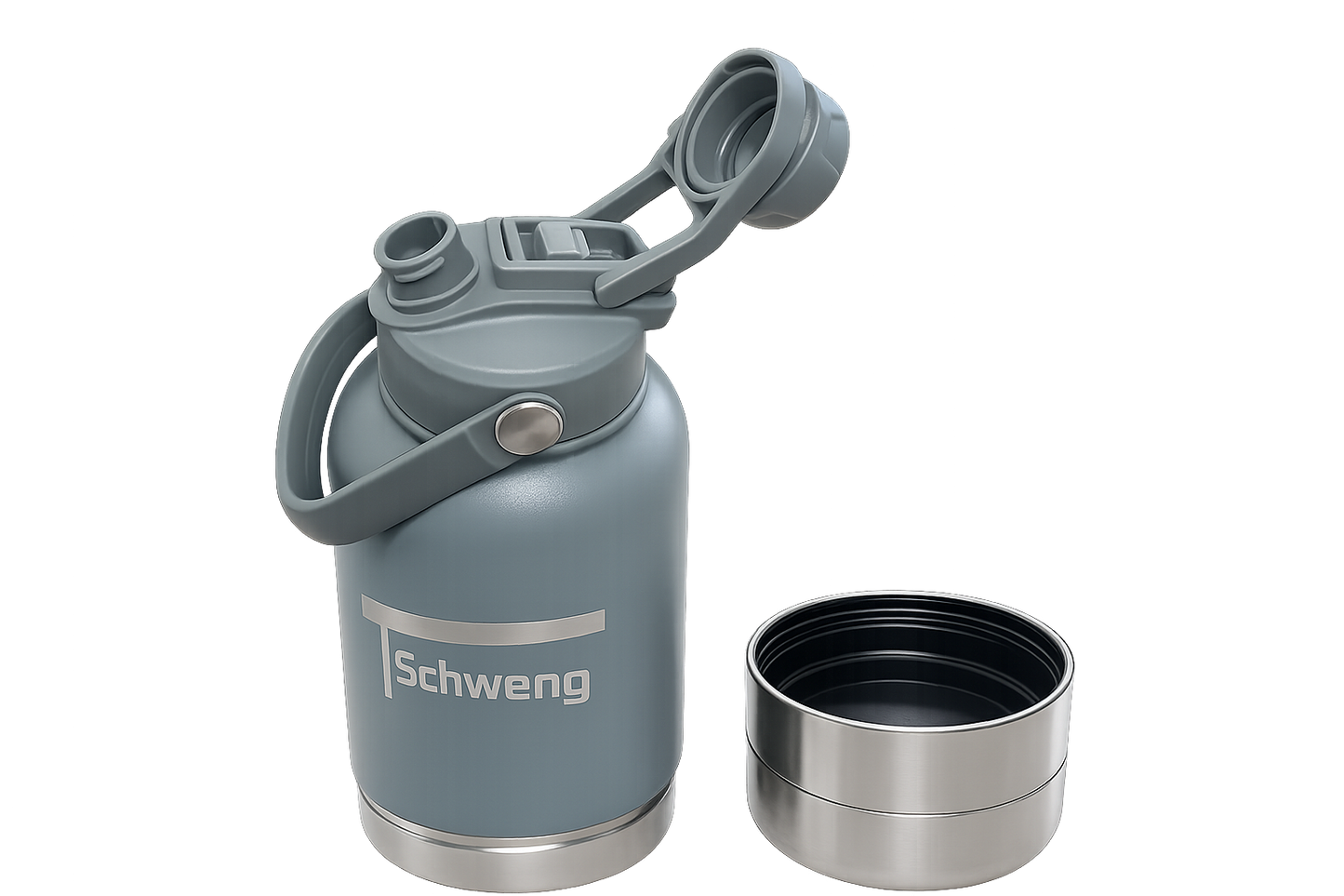 3-in-1 Isolier-Trinkflasche für Mensch & Hund – ca. 950 ml