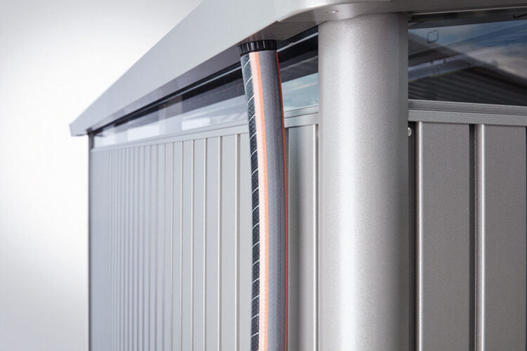 Biohort Gerätehaus AvantGarde® – konfigurierbar - dunkelgrau-metallic