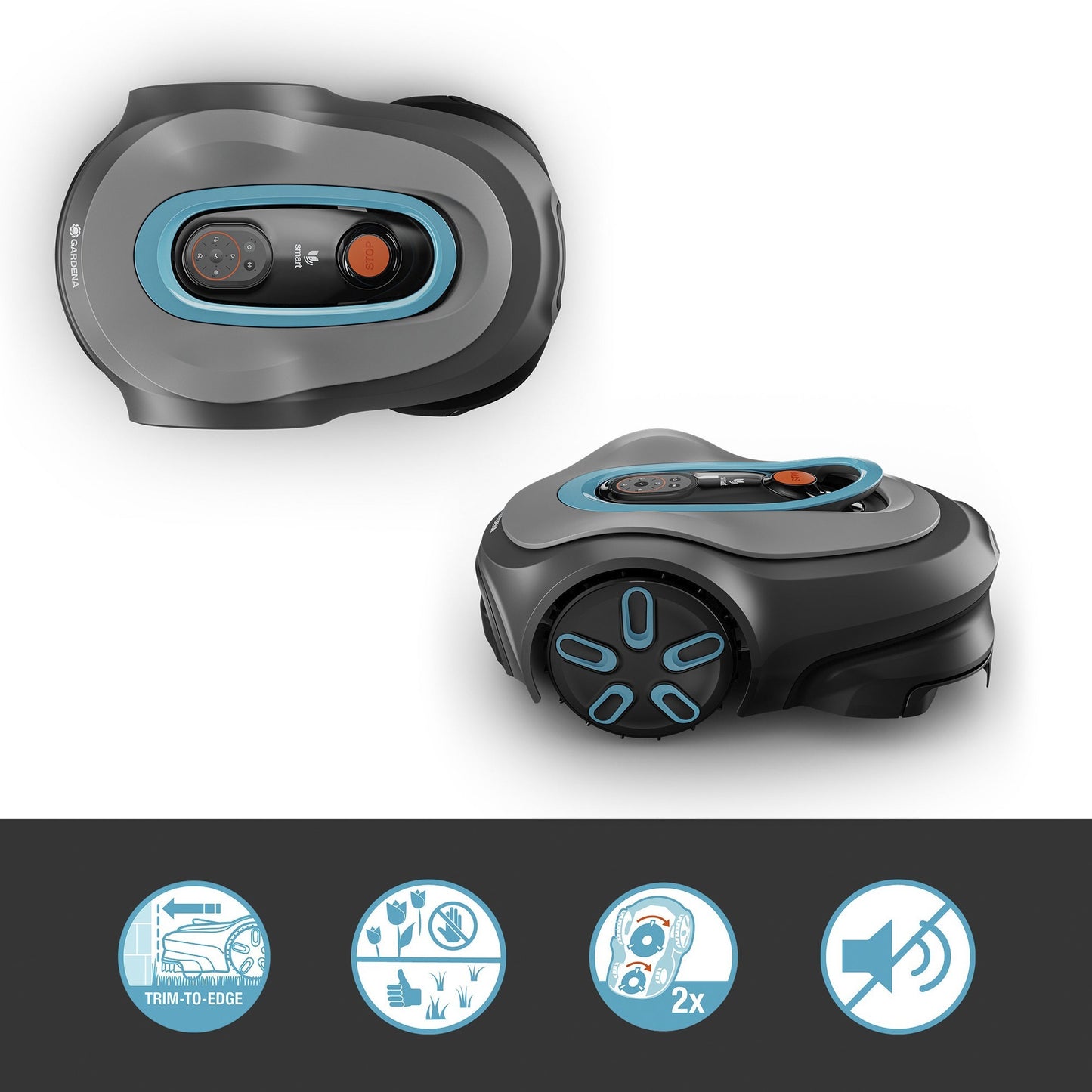 GARDENA Mähroboter smart SILENO max 800m²