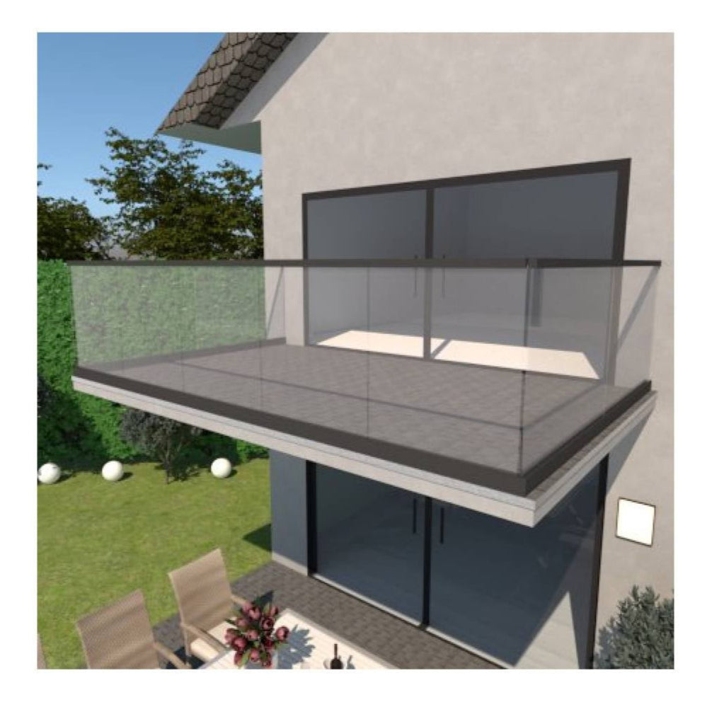 Schweng Ganzglasgeländer