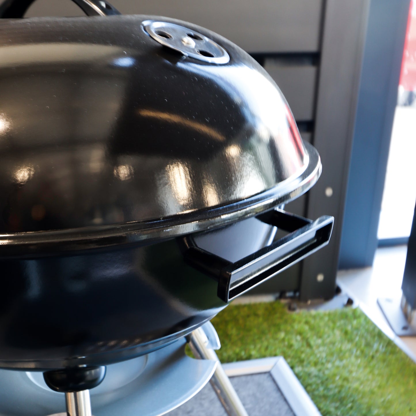 Camping Edelstahl Holzkohle Kugelgrill