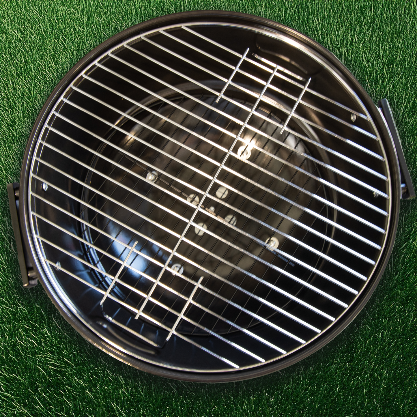 Camping Edelstahl Holzkohle Kugelgrill