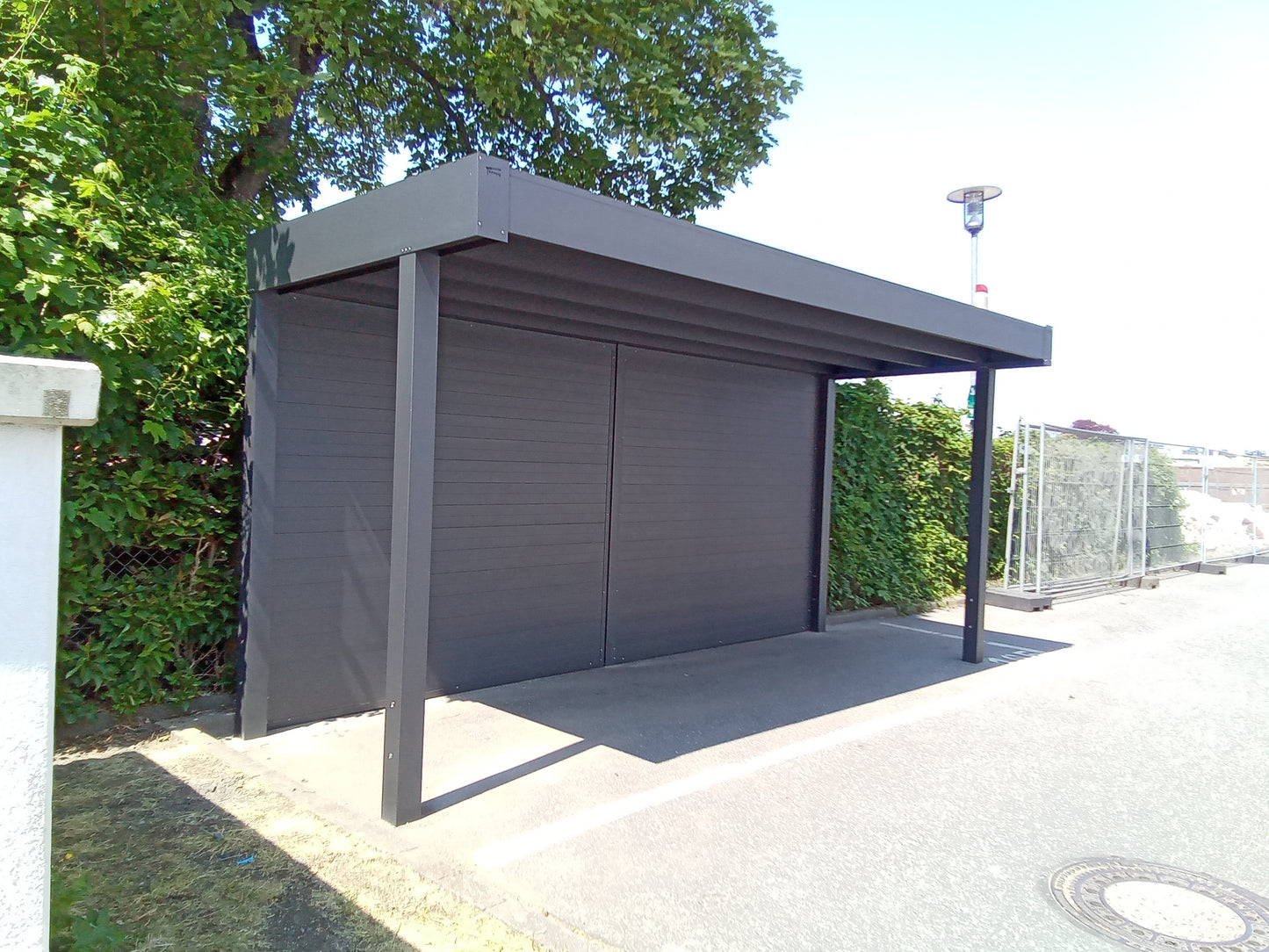 Flachdachcarport C600 (konfigurierbar)