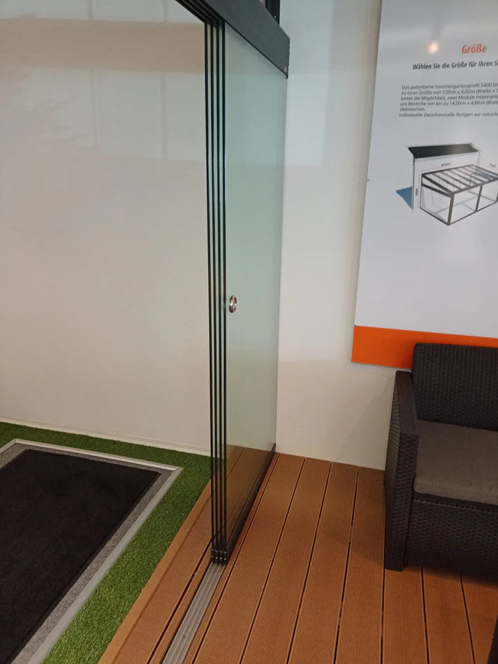 Schweng Glasschiebeanlage VG13 oder VG15 - Premium (konfigurierbar)