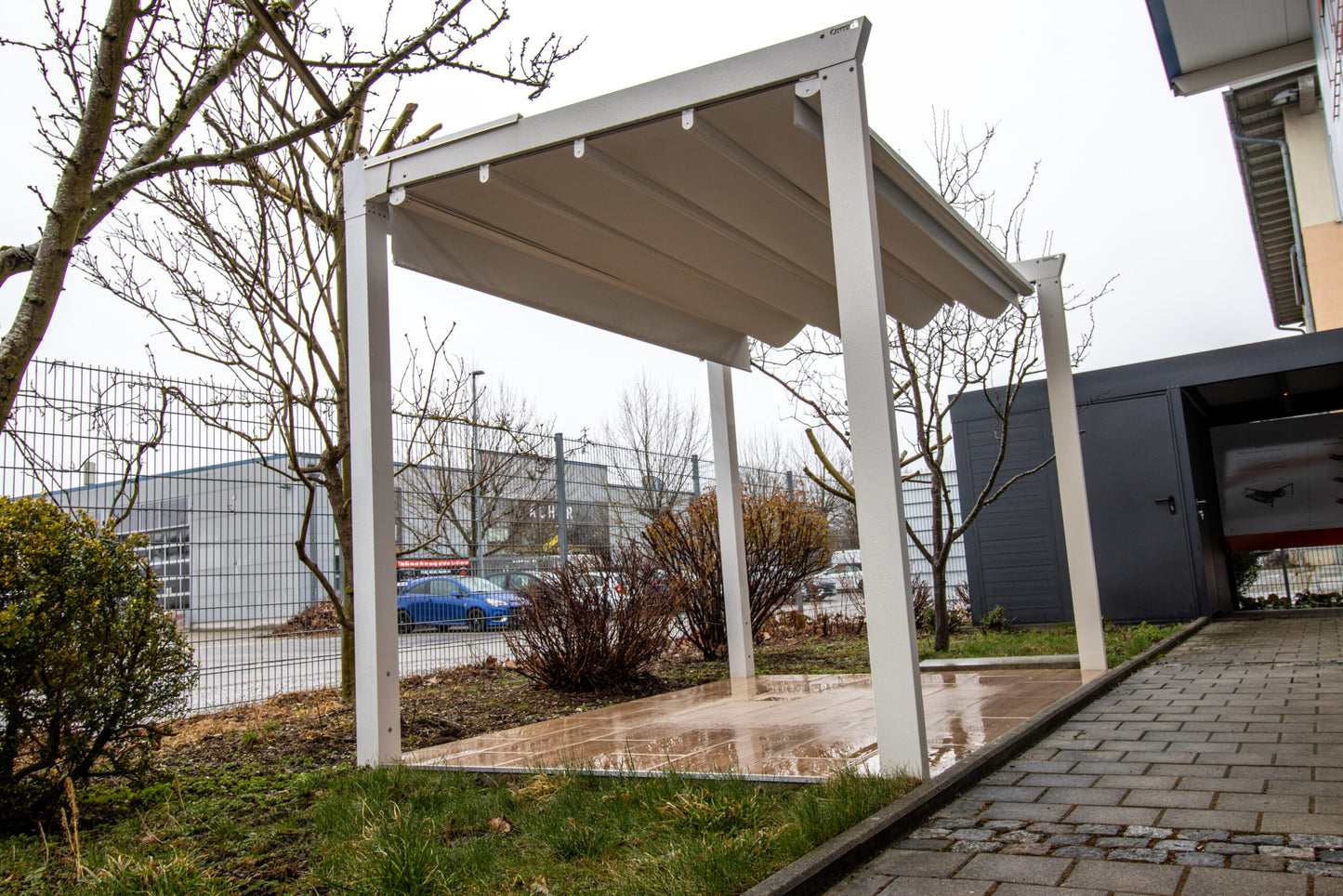 Faltpergola Pergotenda Palladia - Anthrazit DB703