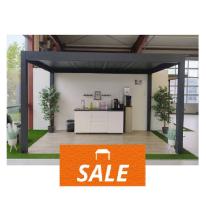 Lamellen Pergola B150 XL - inkl. Montage