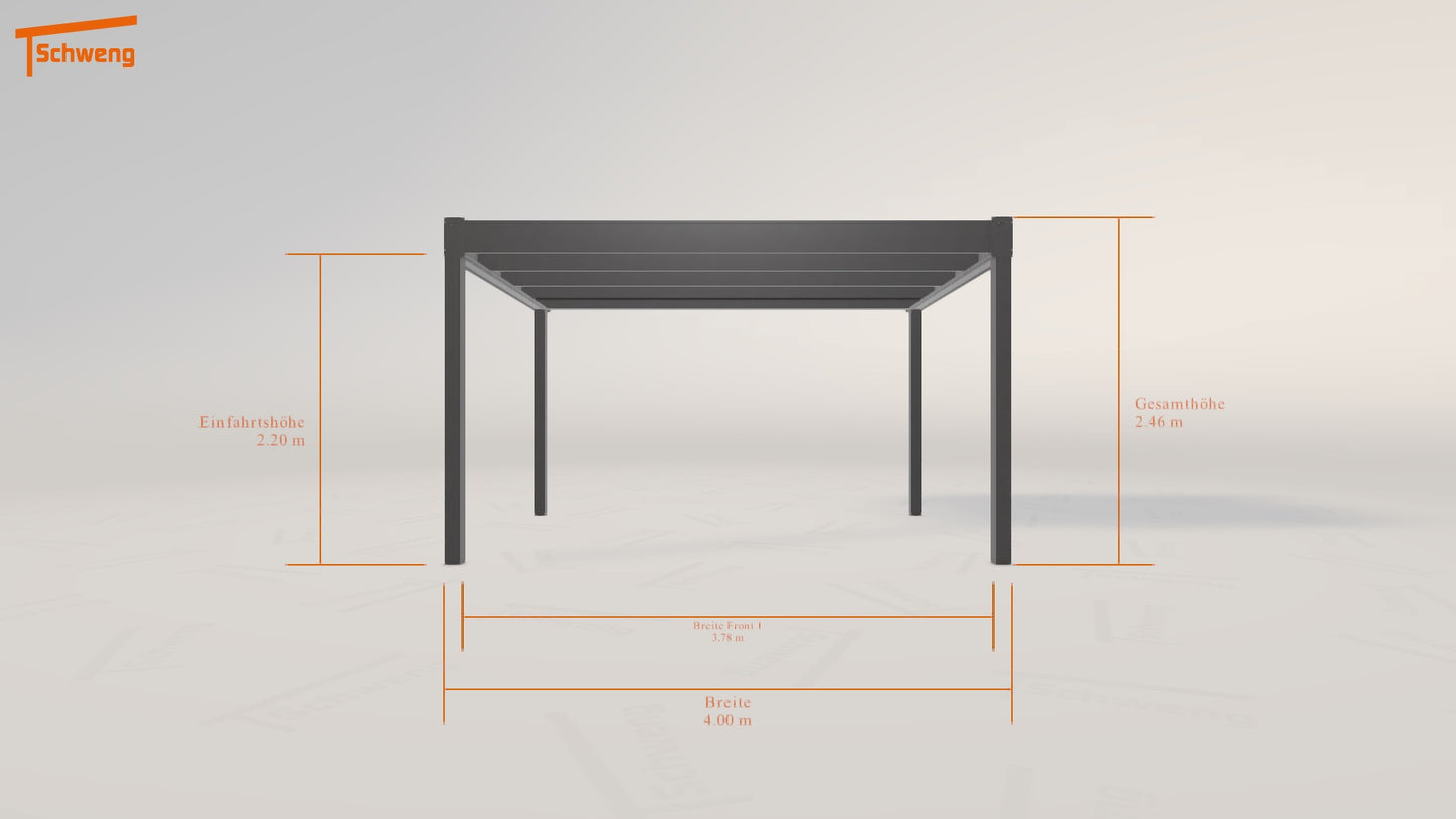 #DE Schweng Flachdachcarport C600 (ID 5m2gj4) #MTG