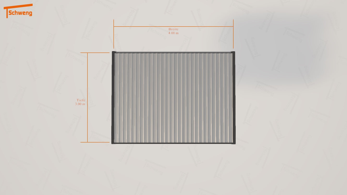 #DE Schweng Flachdachcarport C600 (ID 5m2gj4) #MTG