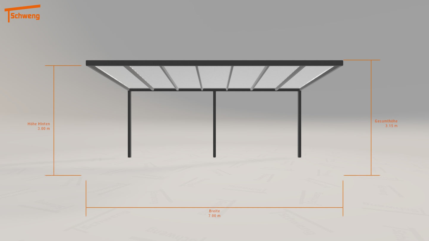 #DE Schweng Pultdachcarport S400 (ID n5nvw5)