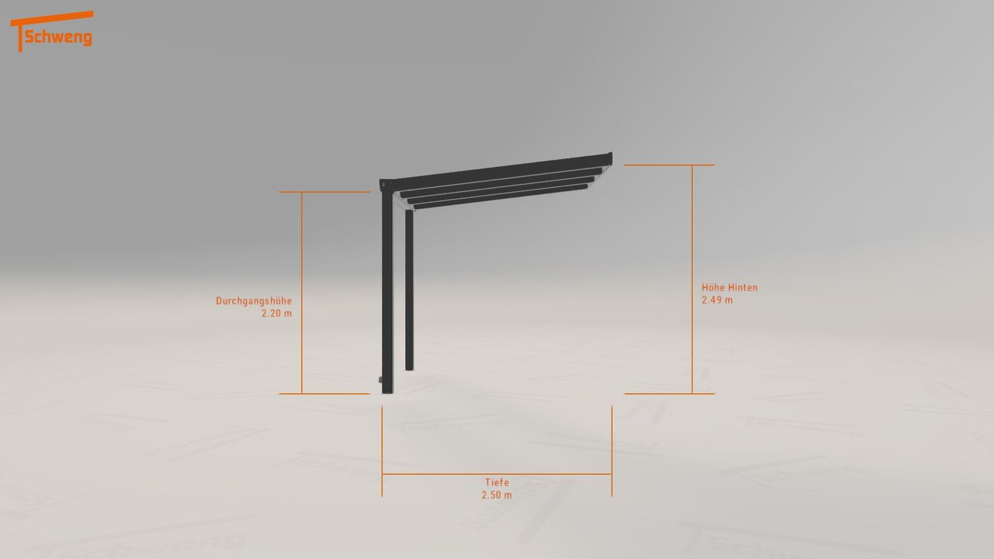 #DE Schweng Terrassenüberdachung S350 (ID 9w2wqq)