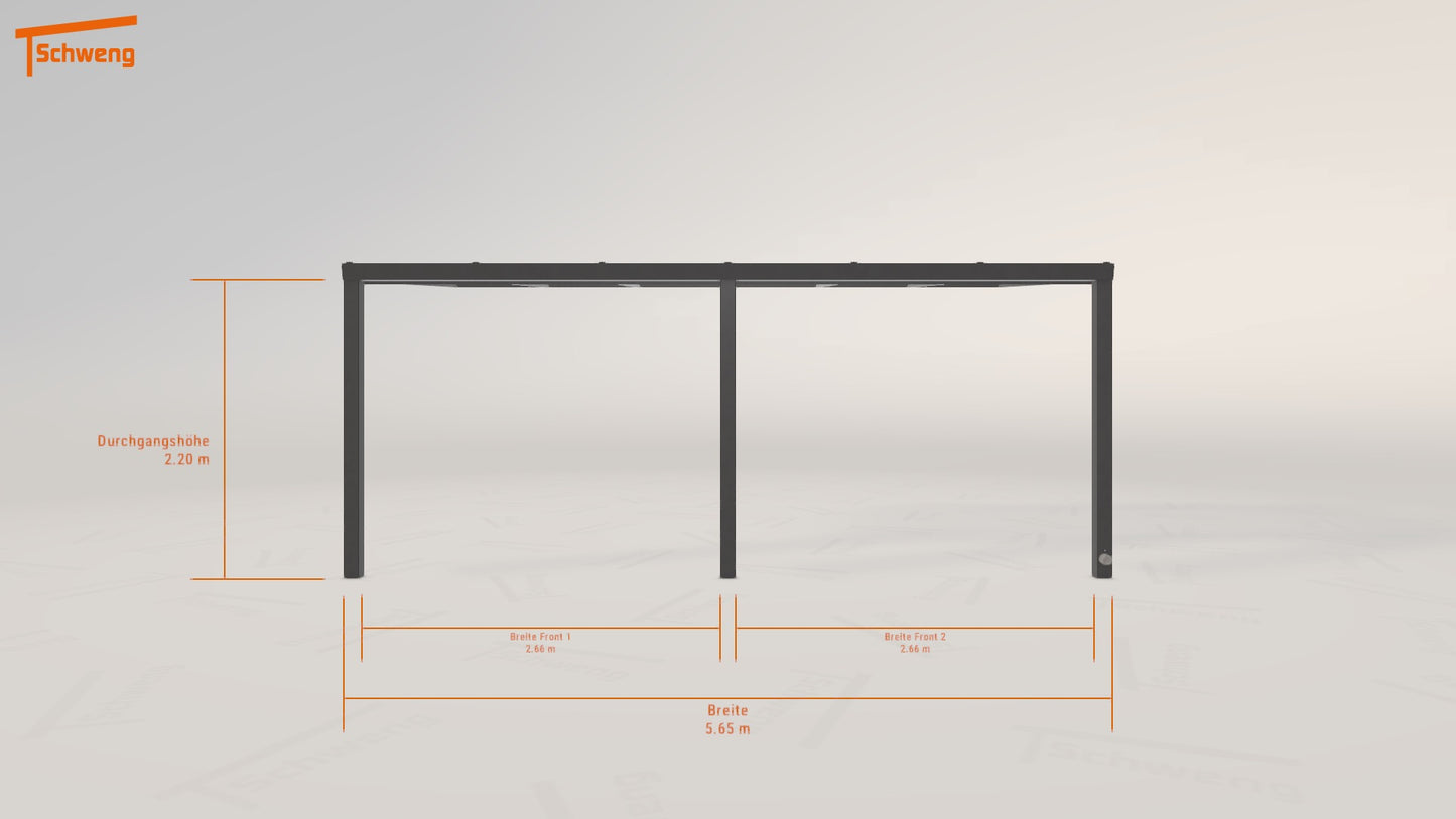 #DE Schweng Terrassenüberdachung S350 (ID bk9r83)