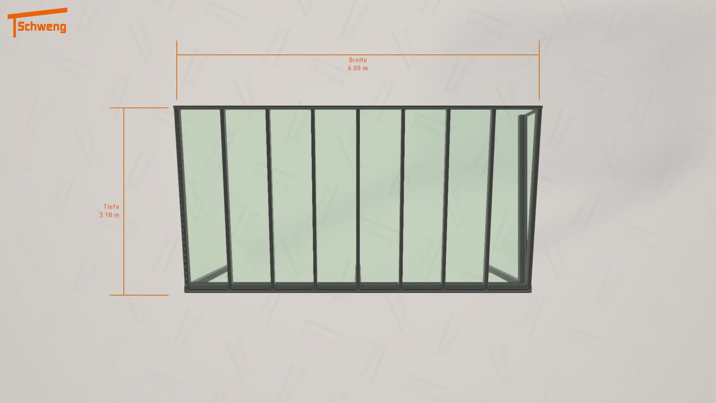 #DE Schweng Terrassenüberdachung S400 (ID 2qjzvg)