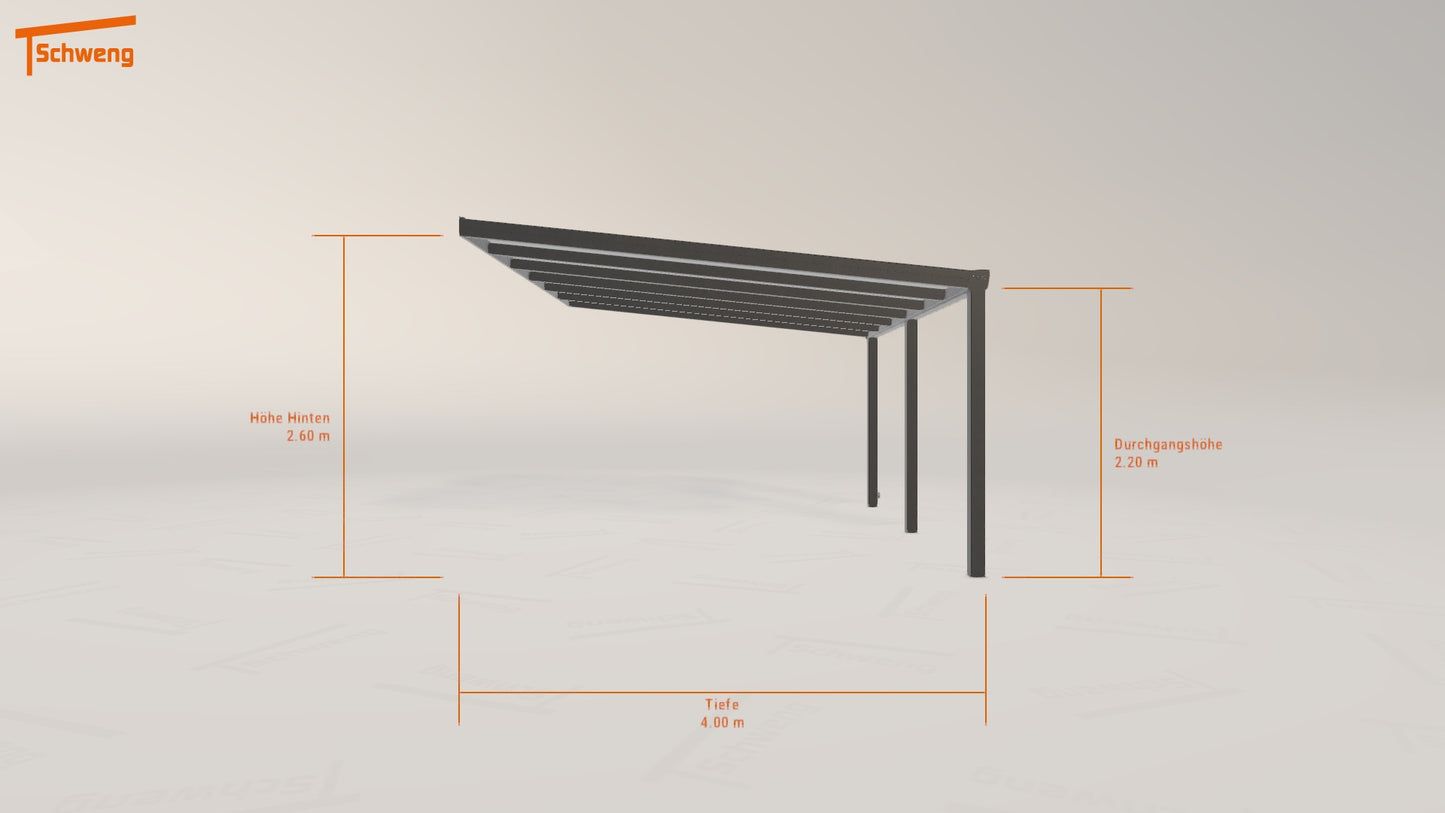 #DE Schweng Terrassenüberdachung S400 (ID x7vwbw)