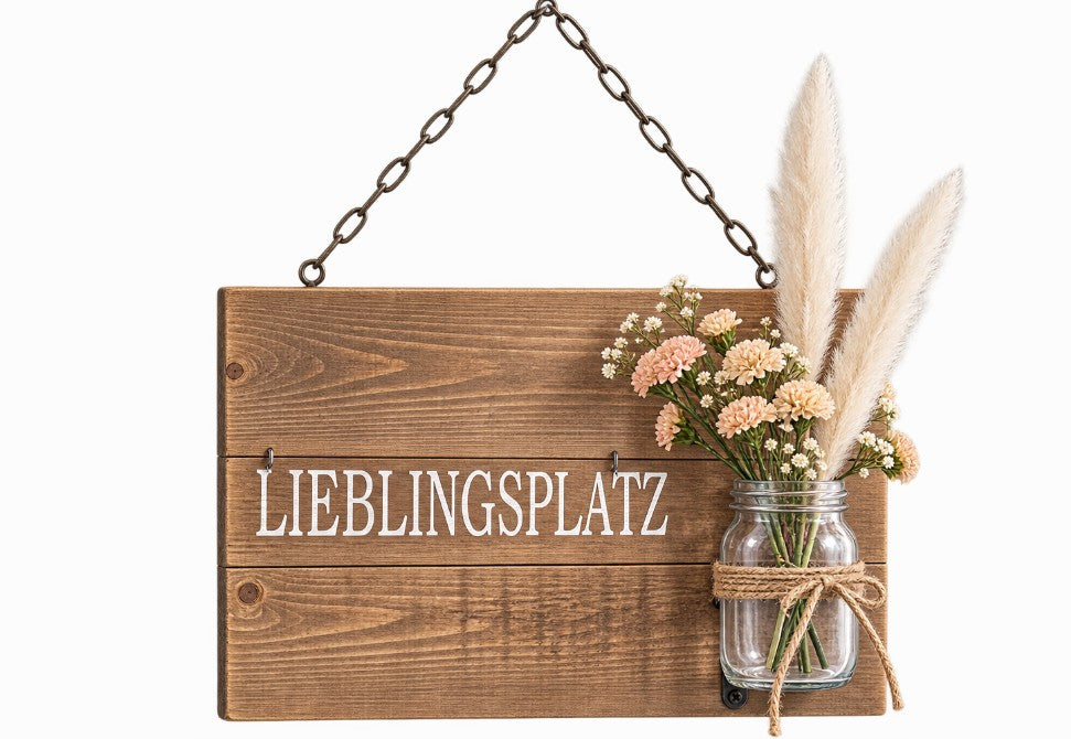 Schild "Lieblingsplatz"