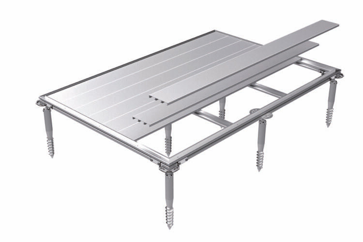 Biohort Gerätehaus Highline – konfigurierbar - silber-metallic