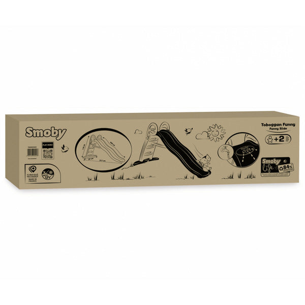 Smoby Life Rutsche Funny Wellenrutsche mit Wasseranschluss