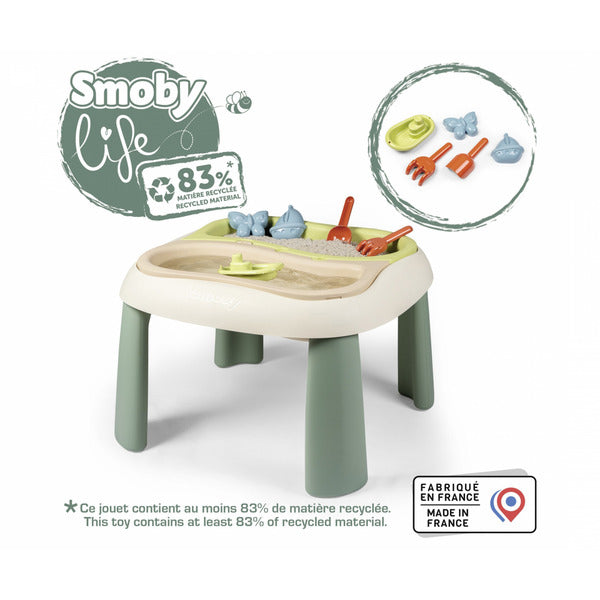 Smoby Life Sand- und Wasserspieltisch, Gartenspielgerät
