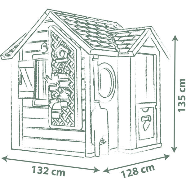 Smoby Life Spielhaus Garten, Gartenspielgerät
