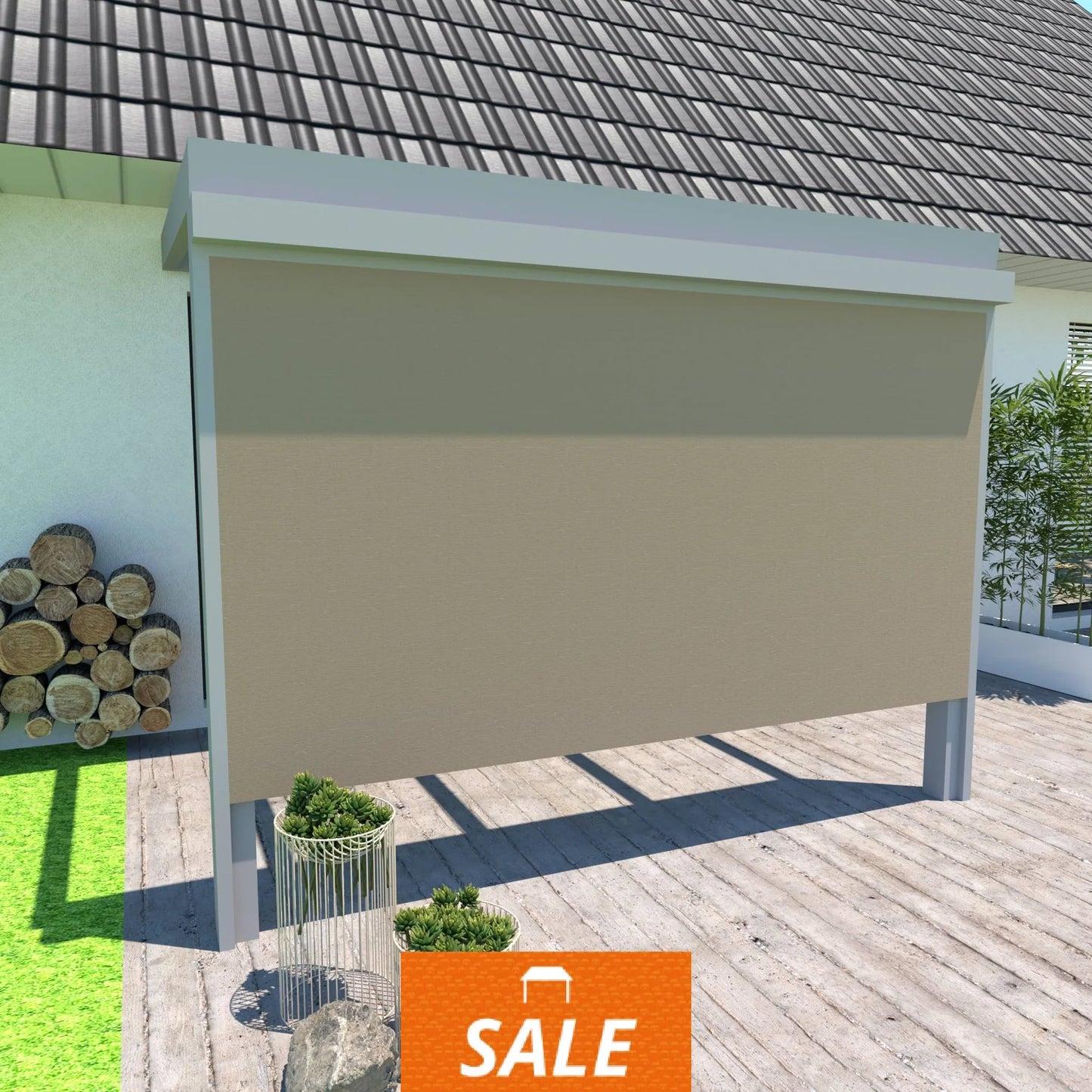 Schweng VSZ 125 Senkrechtmarkise - 4,01m x 3,00m - ohne Montage