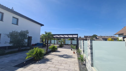 Pultdachcarport S400 wandangebunden/ freistehend (konfigurierbar)