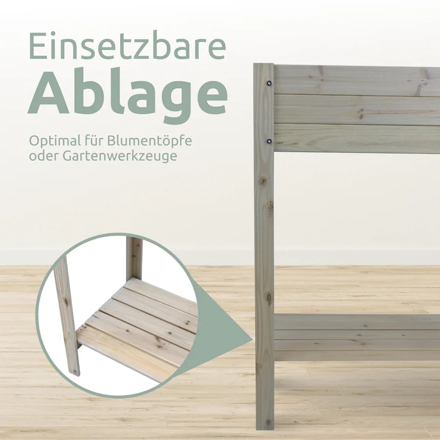 Hochbeet aus Tanne 37 x 78 x 80 cm