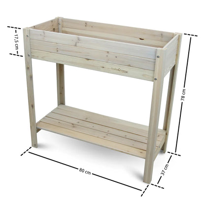 Hochbeet aus Tanne 37 x 78 x 80 cm