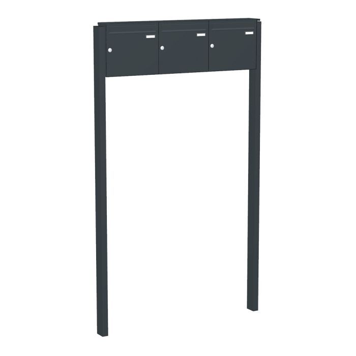 Briefkastenanlage | Freistehend| senkrechte Kästen