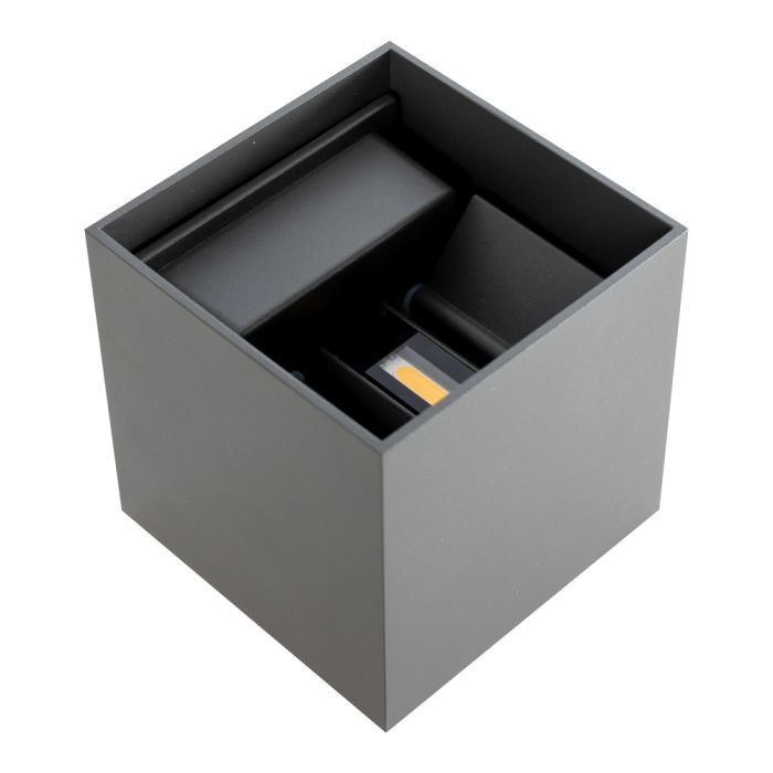 Außenleuchte | CUBE | Anthrazit | LED