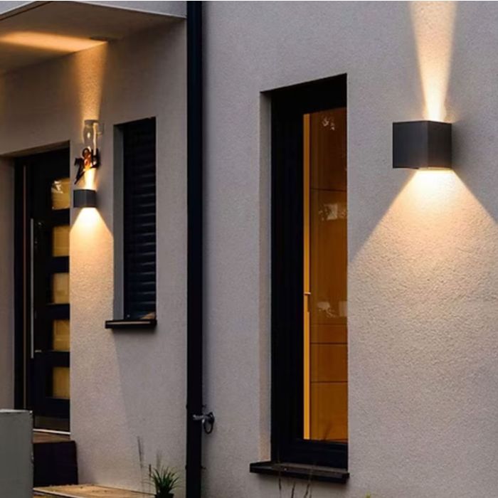 Außenleuchte | CUBE | Anthrazit | LED