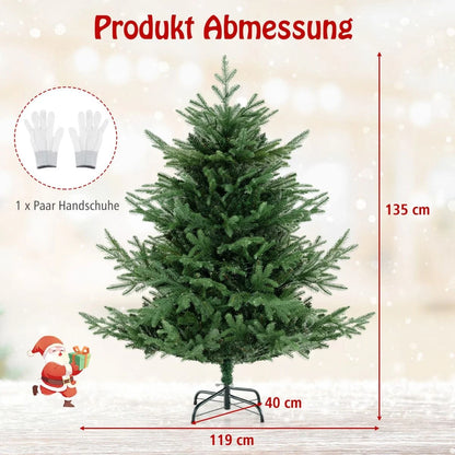 Weihnachtsbaum mit Beleuchtung