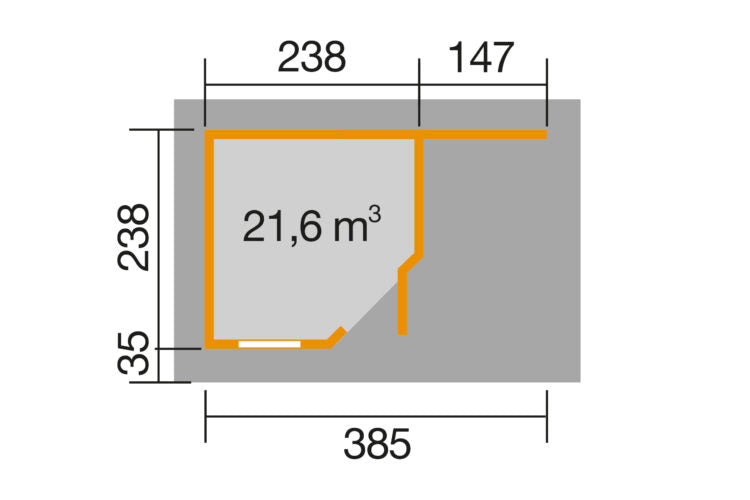 weka Designhaus 213 A, 5-Eck