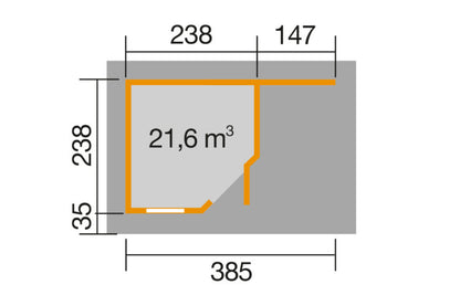 weka Designhaus 213 A, 5-Eck