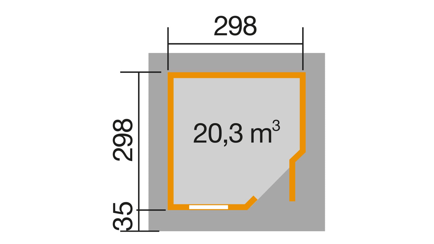 weka Designhaus 213, 5-Eck