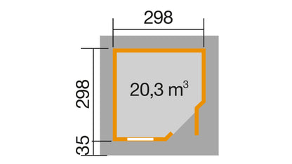 weka Designhaus 213, 5-Eck