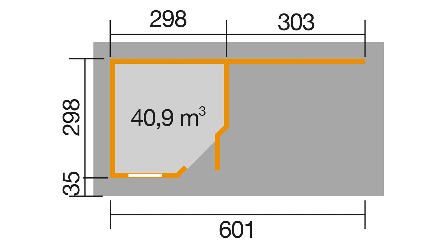 weka Designhaus 213 B, 5-Eck