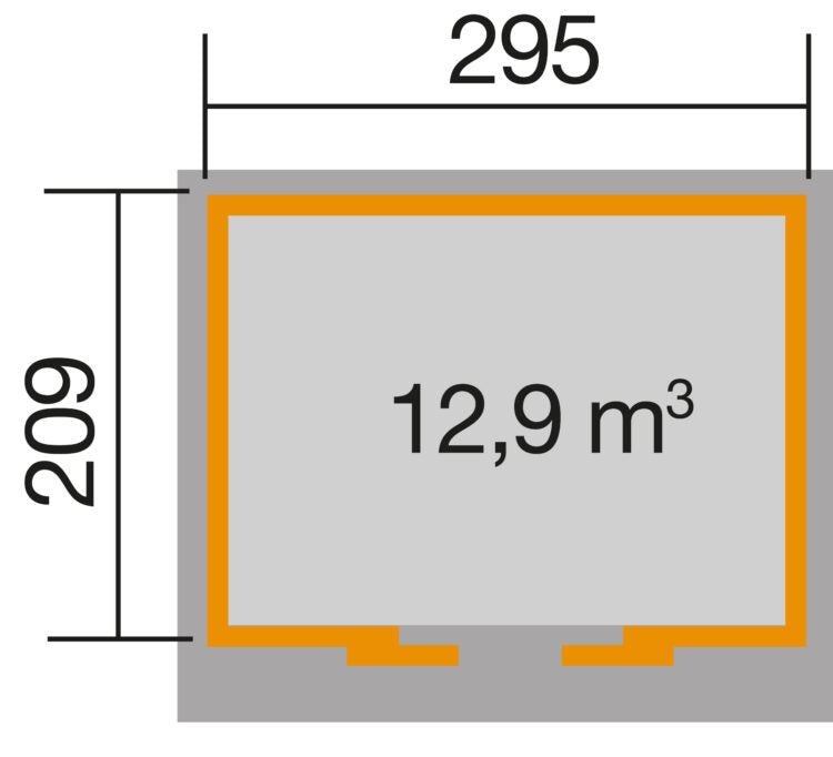 weka Schiebetürhaus 225