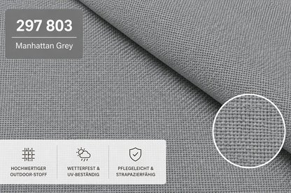 Schweng Terrassenüberdachung S400 mit Aufdachmarkise - 3,465m x 3,795m - inkl. Montage
