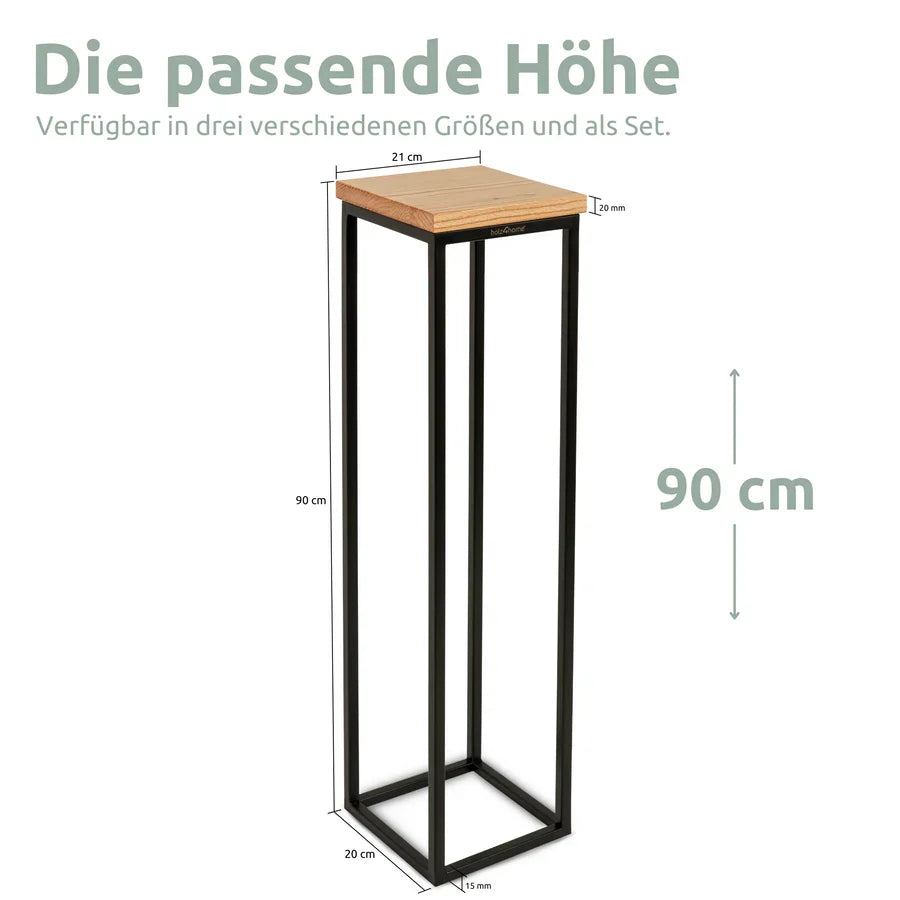holz4home Blumenständer 3-tlg. SET